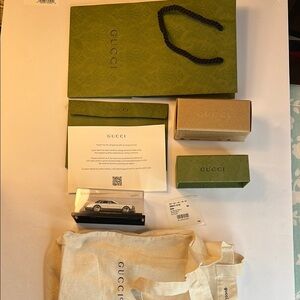 Gucci Green Gift Set with Accessories